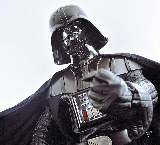 Darth Vader, personagem e vilão da série de filmes "Star Wars" ("Guerra nas Estrelas"), de George Lucas