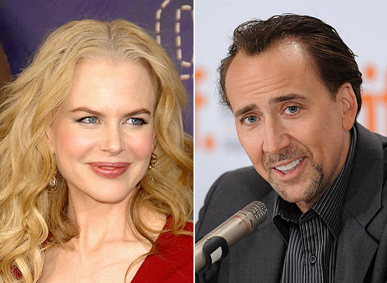 Nicole Kidman e Nicolas Cage, que devem viver um casal que  sequestrado