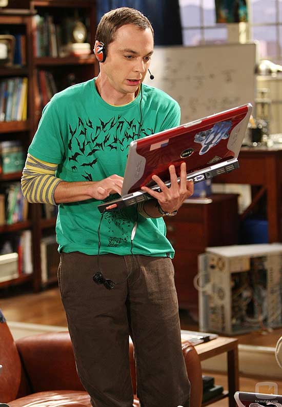 O físico teórico Sheldon Cooper (Jim Parsons) em cena do seriado "The Big Bang Theory"