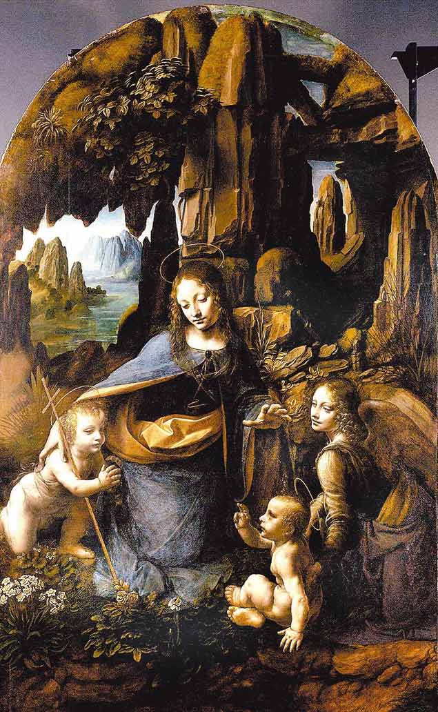  Artes Plsticas: "Virgens das Rochas", de Leonardo Da Vinci. (Foto Divulgao)
