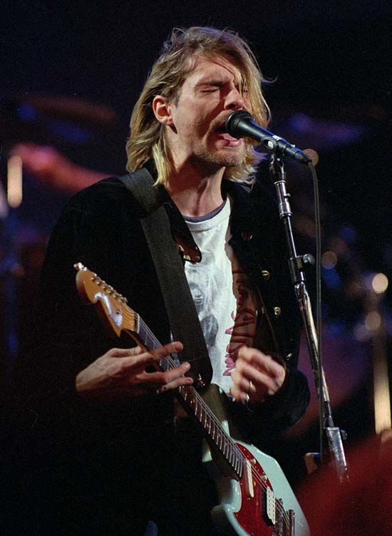 Lado frágil de Kurt Cobain (foto), vocalista do Nirvana, é tema de peça que estreia sábado (7) na Galeria Olido