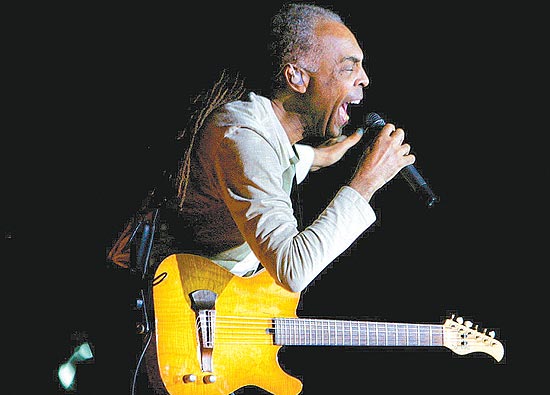 O cantor e compositor baiano Gilberto Gil, que faz apresentação ao lado de novos talentos no show "Futurível"