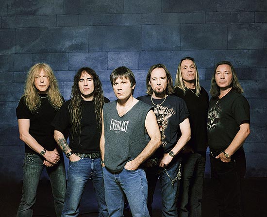 Integrantes da banda Iron Maiden