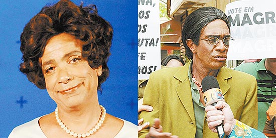 Pardias das presidenciveis Dilma Roussef e Marina Silva