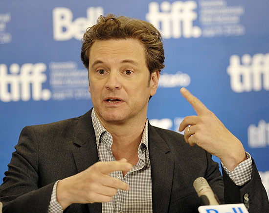 Colin Firth participa de lanamento de seu novo filme em Toronto e  apontado como forte candidato ao Oscar 2011