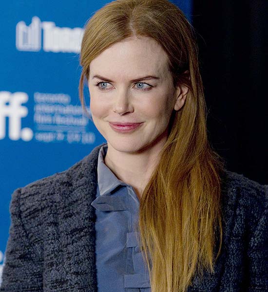 Nicole Kidman durante entrevista coletiva sobre seu novo filme, "Rabbit Hole", no Festival de Toronto