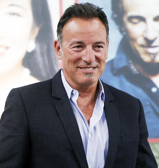 O cantor Bruce Springsteen