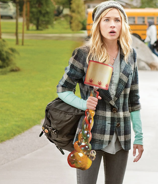 A jovem Lux (Brittany Robertson), protagonista da srie "Life Unexpected"