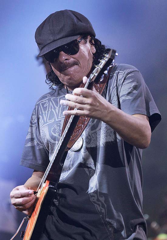 Carlos Santana faz show no Hard Rock Hotel em Las Vegas