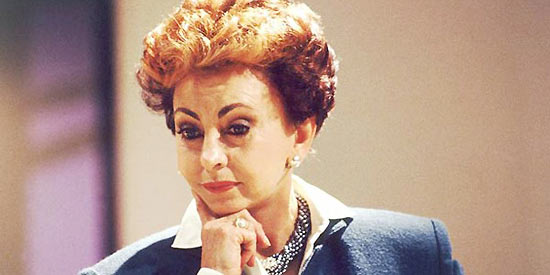 A atriz Beatriz Segall, que viveu a empresária Odete Roitman na novela "Vale Tudo", que está sendo reprisada no Viva