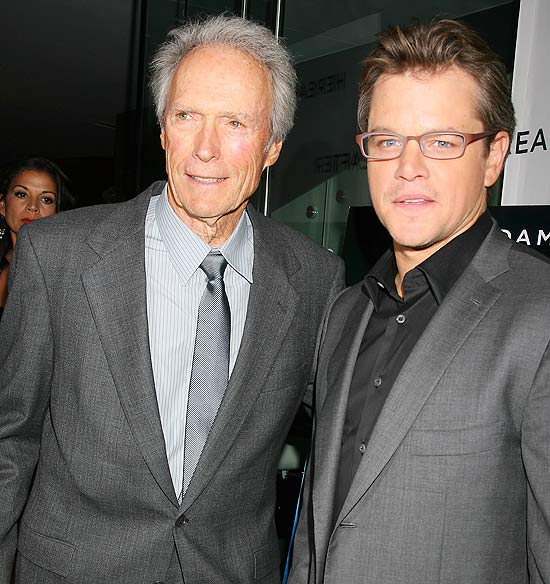 Clint Eastwood e Matt Damon