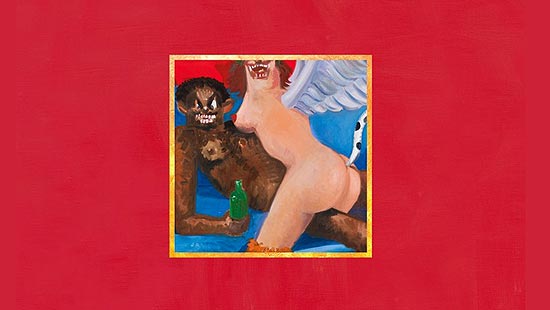A capa do novo álbum de Kanye West, que ele mesmo publicou no Twitter