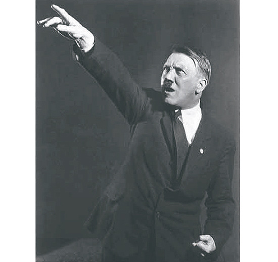Adolf Hitler, em postal datado de 1927