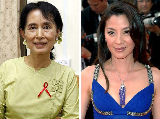 Opositora birmanesa Aung San Suu Kyi ser interpretada no cinema pela atriz Michelle Yeoh