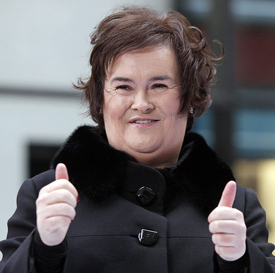 A cantora Susan Boyle