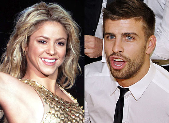 A cantora colombiana Shakira e o jogador espanhol Gerard Piqu, que estariam se encontrando secretamente desde meados do ano passado