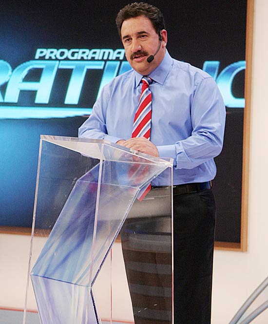 Carlos Massa, o apresentador do "Programa do Ratinho" (SBT)