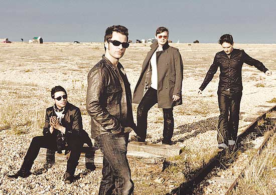 Integrantes da banda galesa Stereophonics