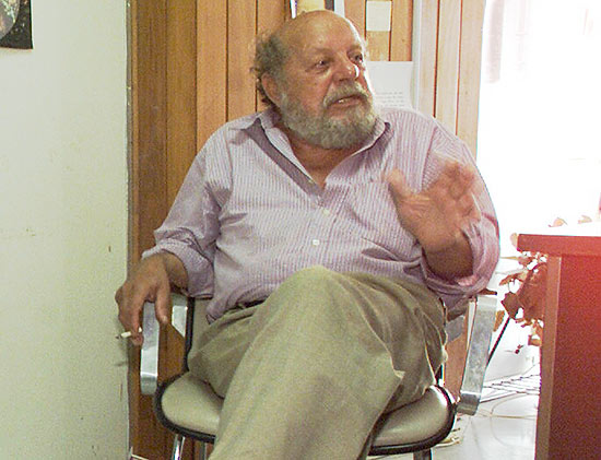 O poeta e jornalista Reynaldo Jardim