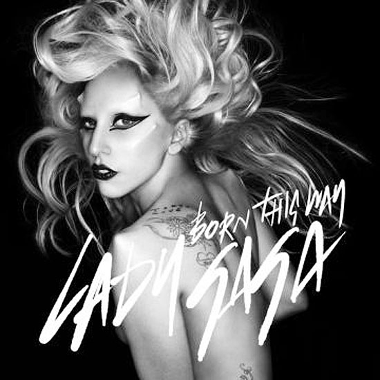 Capa do novo single da cantora pop norte-americana Lady Gaga