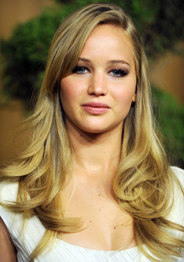 A atriz Jennifer Lawrence