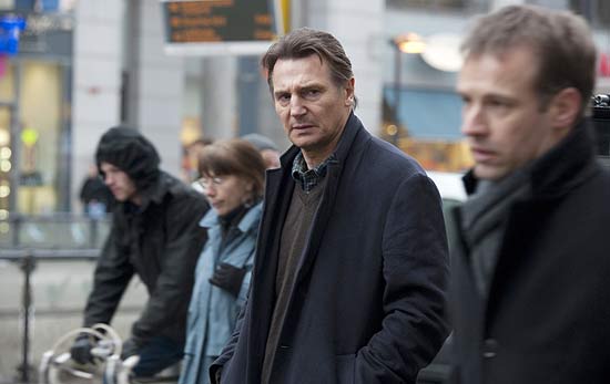 Liam Neeson em cena de "Desconhecido"