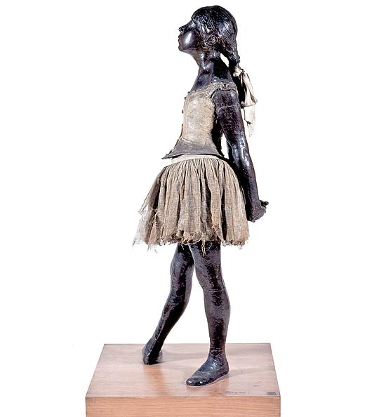 "Bailarina de 14 Anos", do artista francs Edgar Degas