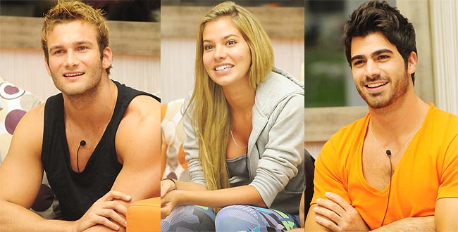 Wesley, Adriana e Rodrigão disputam o paredão triplo desta terça-feira no "BBB11"