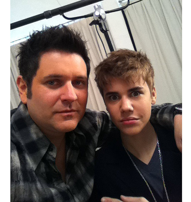 O músico Jay DeMarcus e Justin Bieber