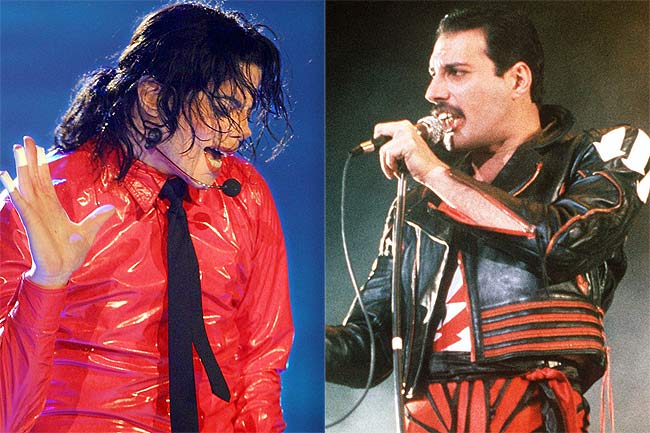 Gravaes inditas de Michael Jackson e Freddie Mercury sero lanadas neste ano