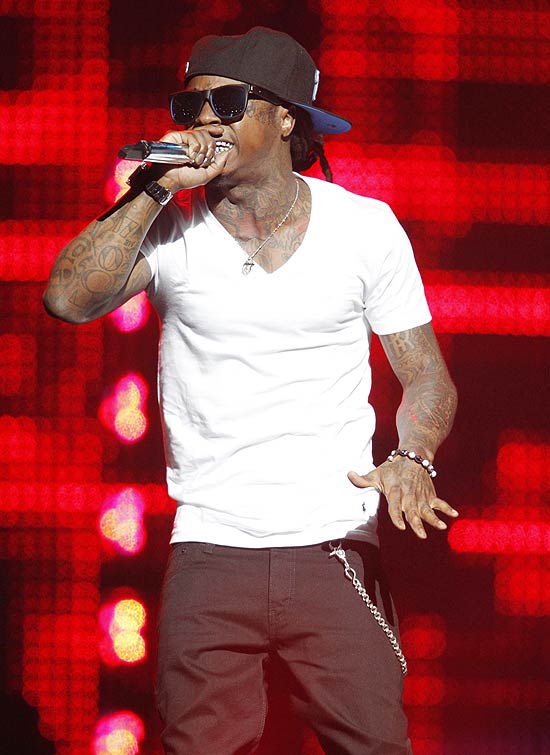 O rapper norte-americano Lil Wayne