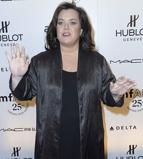 A comediante e apresentadora norte-americana Rosie O'Donnell