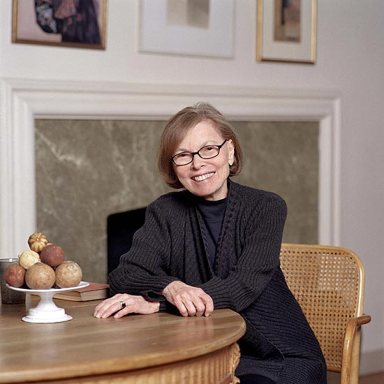 A escritora Janet Malcolm, autora de "O Jornalista e o Assassino", que escreveu para a revista "New Yorker" desde 1963