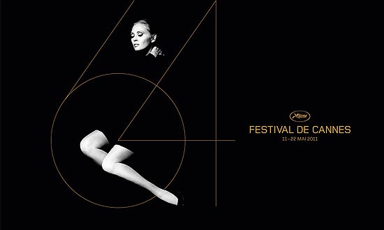 Cartaz oficial da 64 edio do Festival de Cannes, divulgado nesta segunda-feira