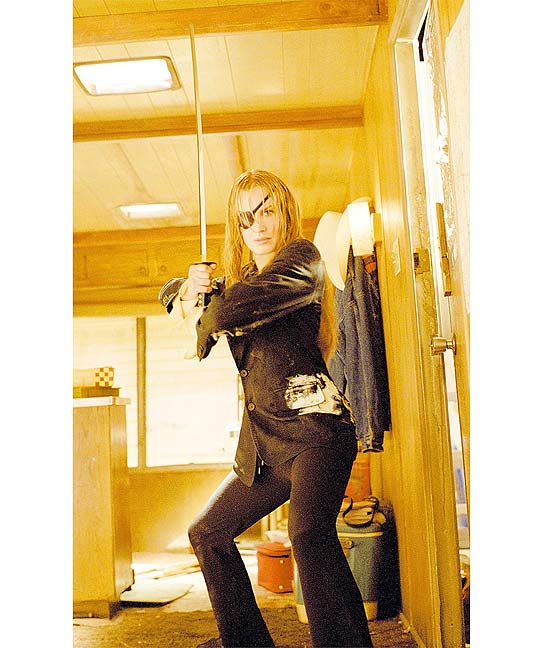 A atriz Daryl Hannah em cena do filme "Kill Bill - Vol.2", de Quentin Tarantino