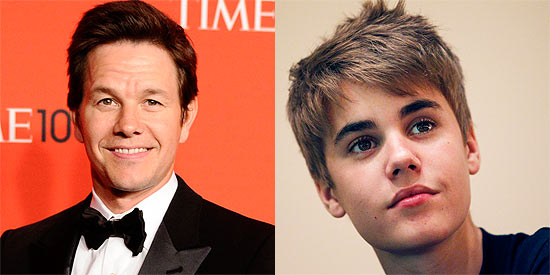 O ator Mark Wahlberg diz que vai fazer um filme com Justin Bieber