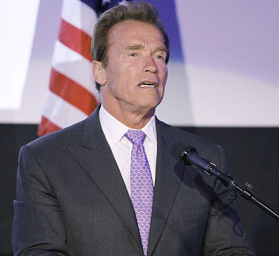 O ator e ex-governador da Califórnia Arnold Schwarzenegger