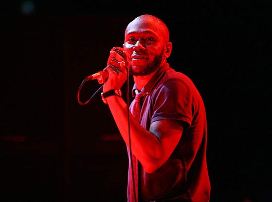 O rapper americano Mos Def no festival Indie Hip Hop, em 2009