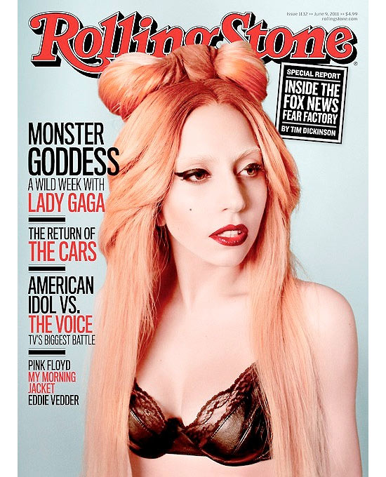 Lady Gaga na capa da "Rolling Stone"