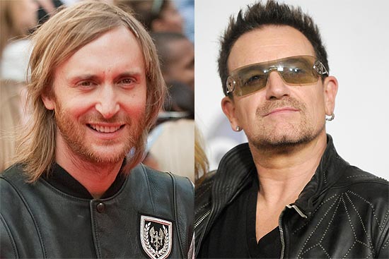 David Guetta disse que Bono, do U2, sumiu após ideia de parceria entre os dois