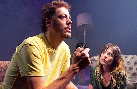 Guilherme Weber e Natália Lage, o casal que reconta sua história no espetáculo "Trilhas Sonoras de Amor Perdidas"