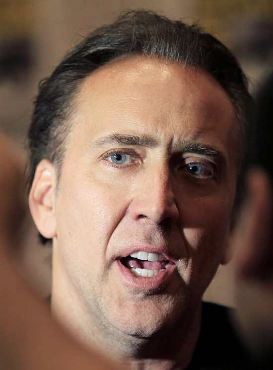 Nicolas Cage gastou mais de R4 3,5 mil para cortar bifes