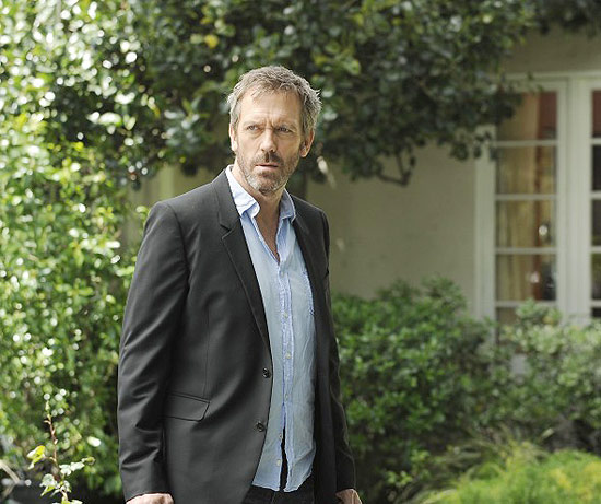 O ator britânico Hugh Laurie em cena da série &quot;House&quot;