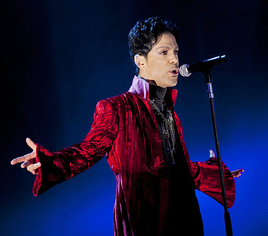 O cantor pop norte-americano Prince, que deve se apresentar na prxima edio do Festival de Jazz de Montreux, na Sua