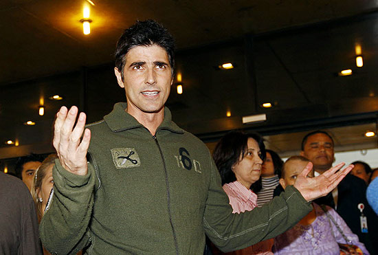 O ator Reynaldo Gianecchini, que revelou desejo de voltar aos palcos em 2012