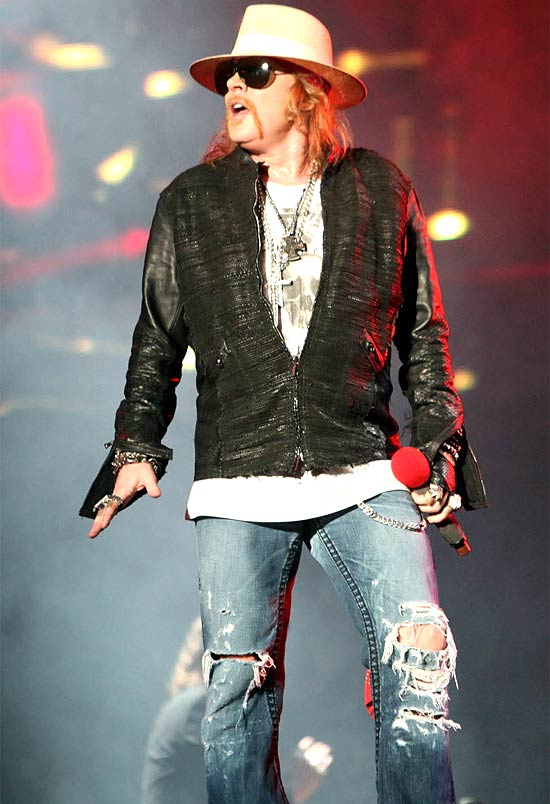 Axl Rose, lder do Guns N' Roses