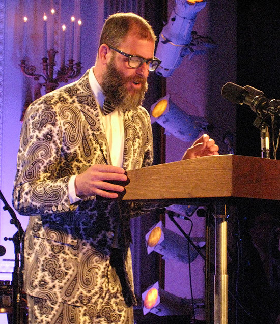 Kenneth Goldsmith, fundador do site UbuWeb e autor do livro "Uncreative Writing"