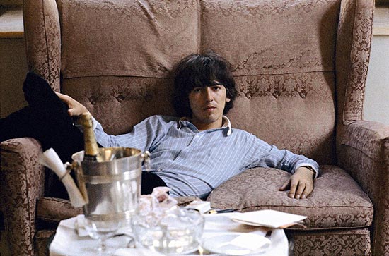 Cena do documentário &quot;George Harrison: Living in the Material World&quot;, dirigido por Martin Scorsese