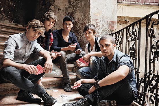 A boy band britânica The Wanted