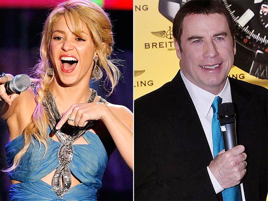 Shakira e John Travolta foram convidados para desfilar no Carnaval do Rio